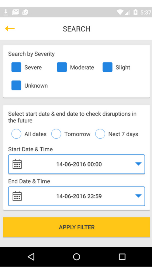 Cornwall Council app screenshot 2